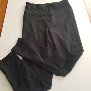 Danskin Leggings with Front Zipper